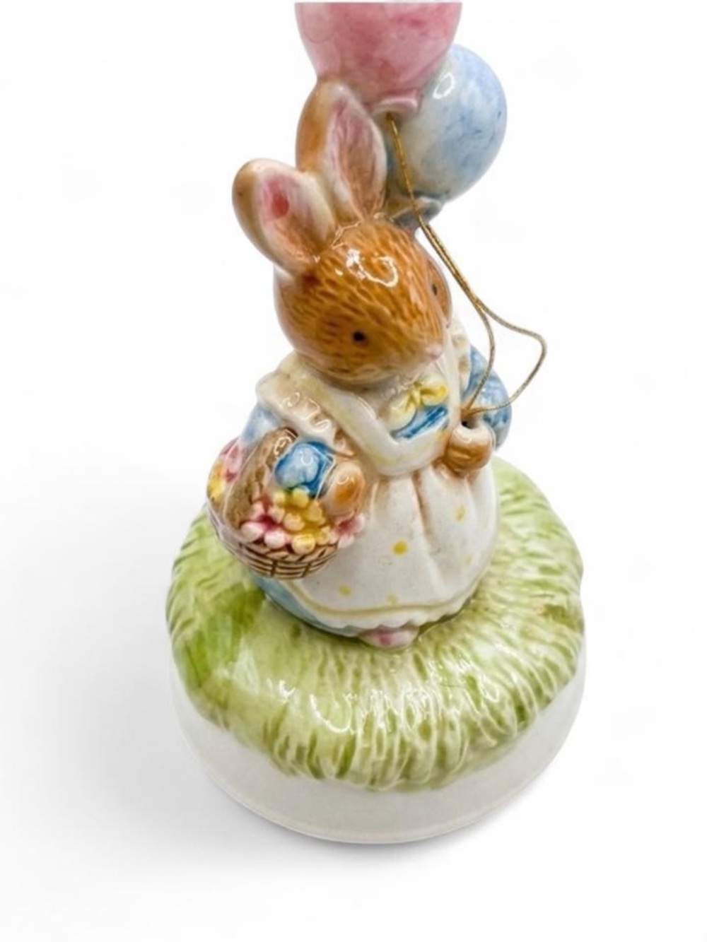 Vintage Easter Bunny Musical Sculpture